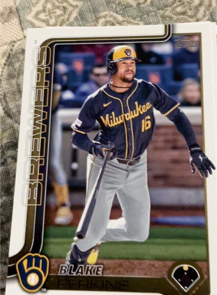 2025 Topps Series 1 #47 Blake Perkins — front