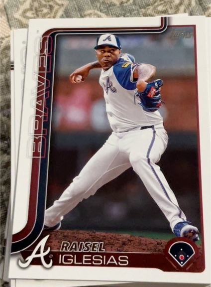 2025 Topps #304 Raisel Iglesias — front