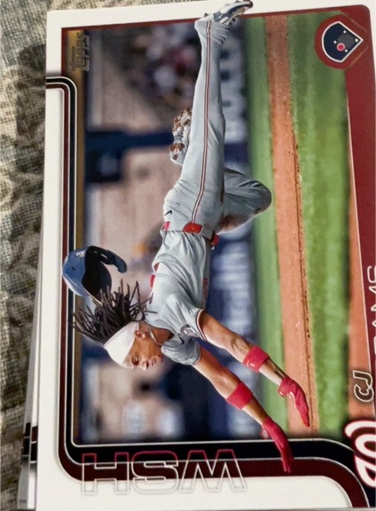 2025 Topps #122 CJ Abrams — front