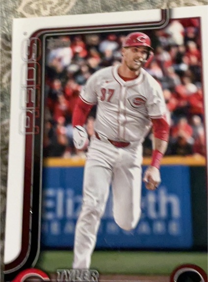 2025 Topps #31 Tyler Stephenson — front