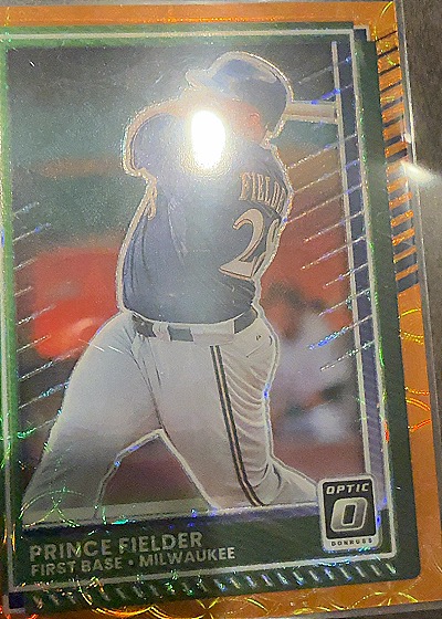 2025 Panini Donruss Optic #62 Prince Fielder — front