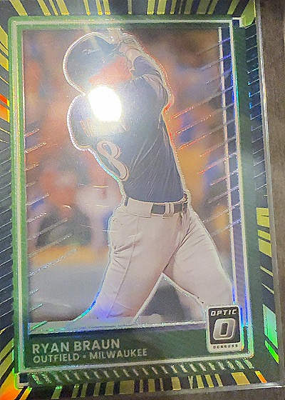 2025 Donruss Optic #8 Ryan Braun — front