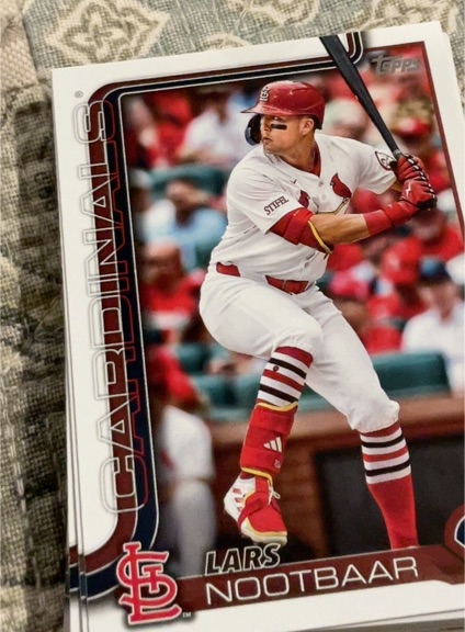 2025 Topps #203 Lars Nootbaar — front