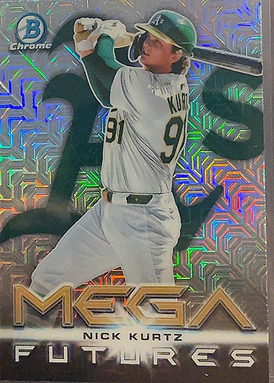 2025 Bowman Chrome #BMF-91 Nick Kurtz — front