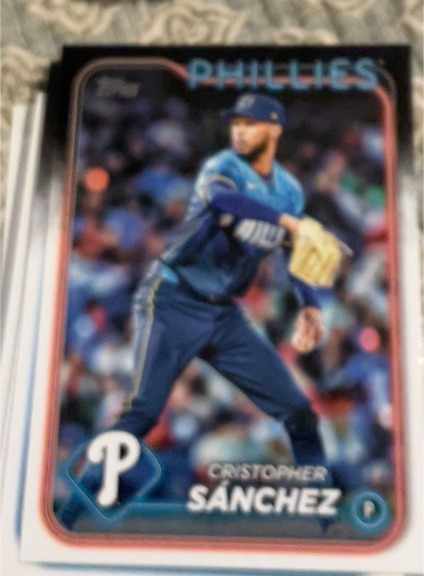 2024 Topps Update #US32 Cristopher Sanchez — front