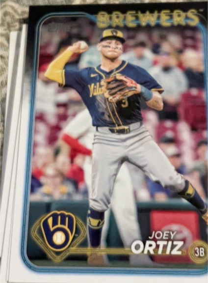2024 Topps Update #US257 Joey Ortiz — front