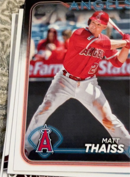 2024 Topps Update #US274 Matt Thaiss — front