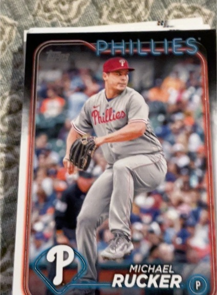 2023 Topps #P Michael Rucker — front