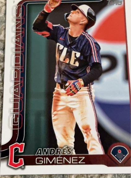 2025 Topps Series 1 #270 Andrés Giménez — front
