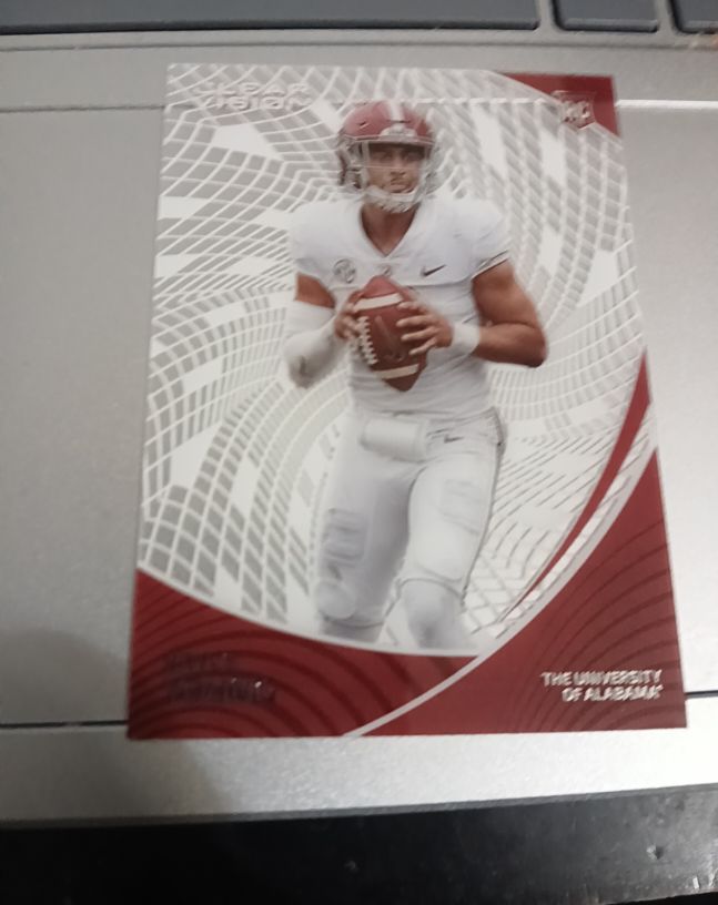 2023 Panini Chronicles Draft Picks Clear Vision #1 Bryce Young — front