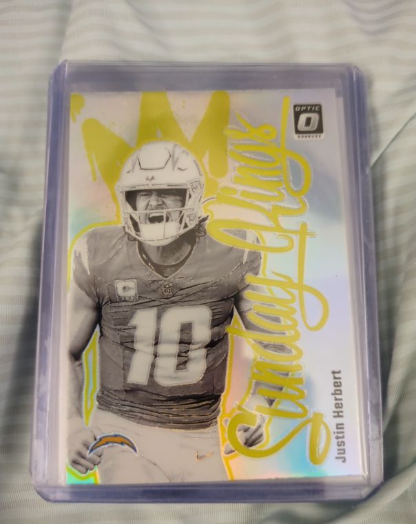 2024 Donruss Optic Sunday Kings #8 Justin Herbert — front