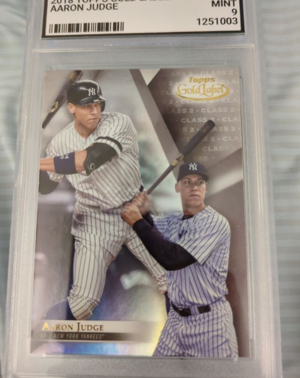 2018 Topps Gold Label Class 2 Aaron Judge — front