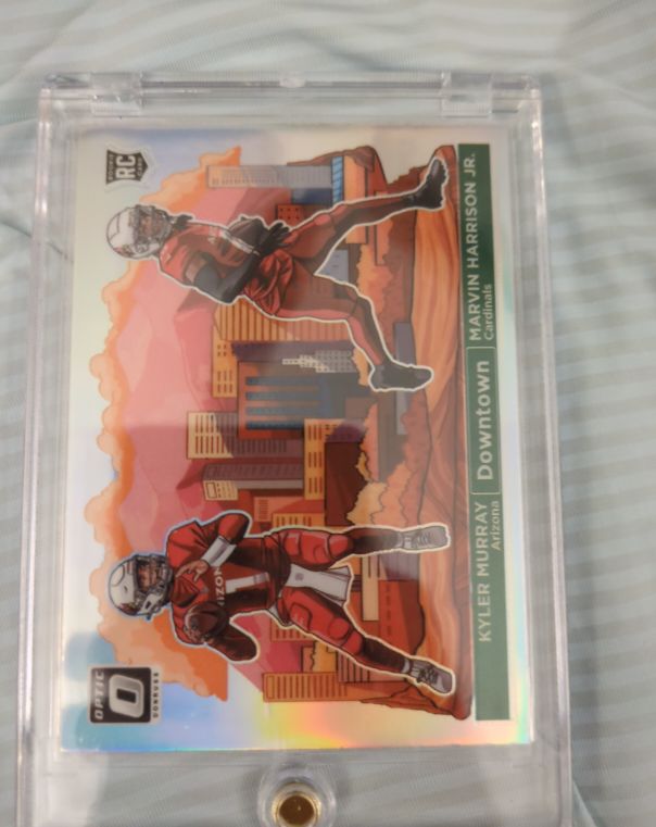 2024 Panini Donruss Optic Downtown Duos # Kyler Murray / Marvin Harrison Jr. — front