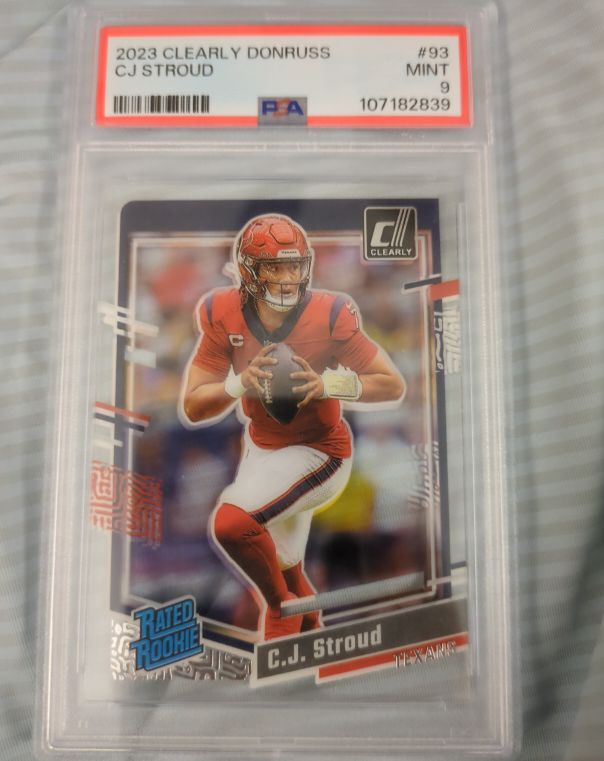 2023 Panini Clearly Donruss #93 C.J. Stroud — front