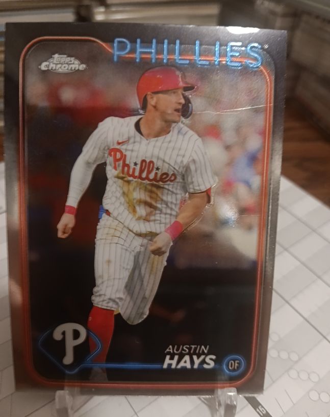 2024 Topps Chrome Update #USC32 Austin Hays — front