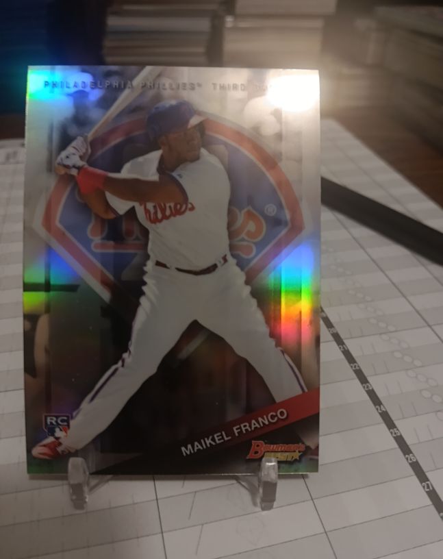 2015 Bowman's Best #15 Maikel Franco — front