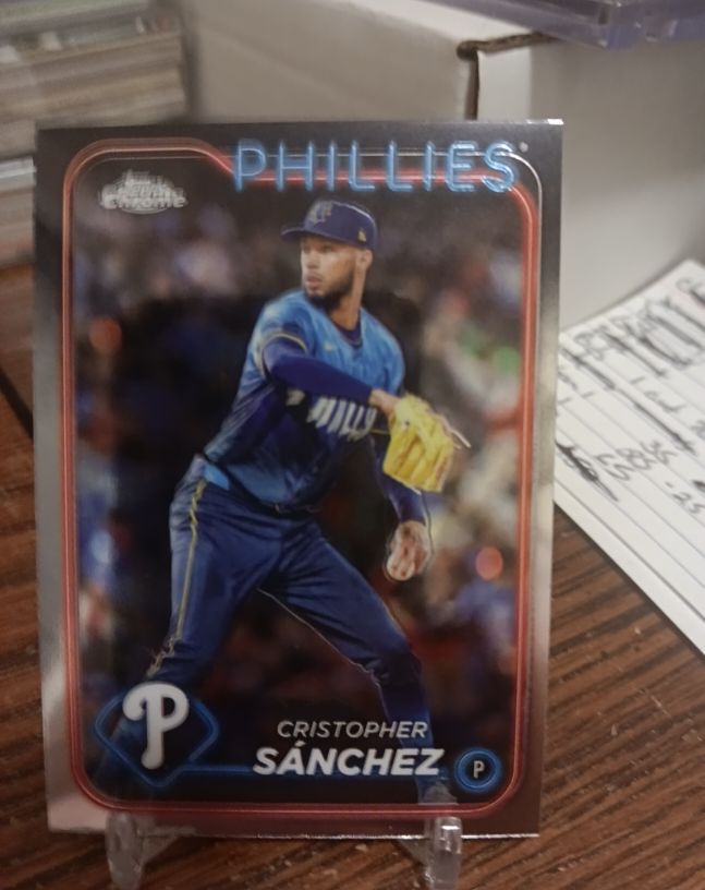 2024 Topps Chrome Update Series #US32 Cristopher Sánchez — front