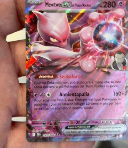 2022 Pokémon SV10: Destined Rivals #081 Team Rocket's Mewtwo ex — front