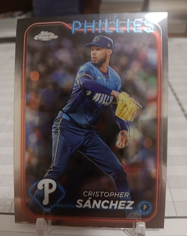 2024 Topps Chrome Update #USC101 Cristopher Sánchez — front