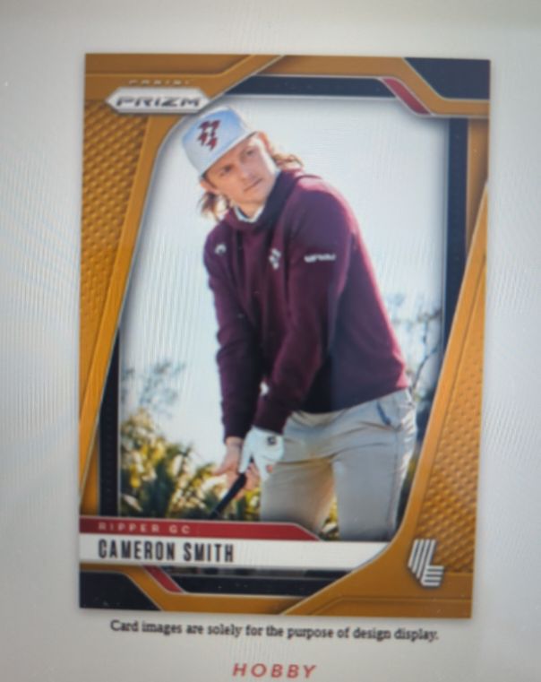 2024 Panini Prizm Golf Cameron Smith — front