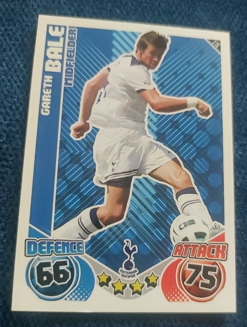 2010/2011 Topps Match Attax #278 Gareth Bale — front