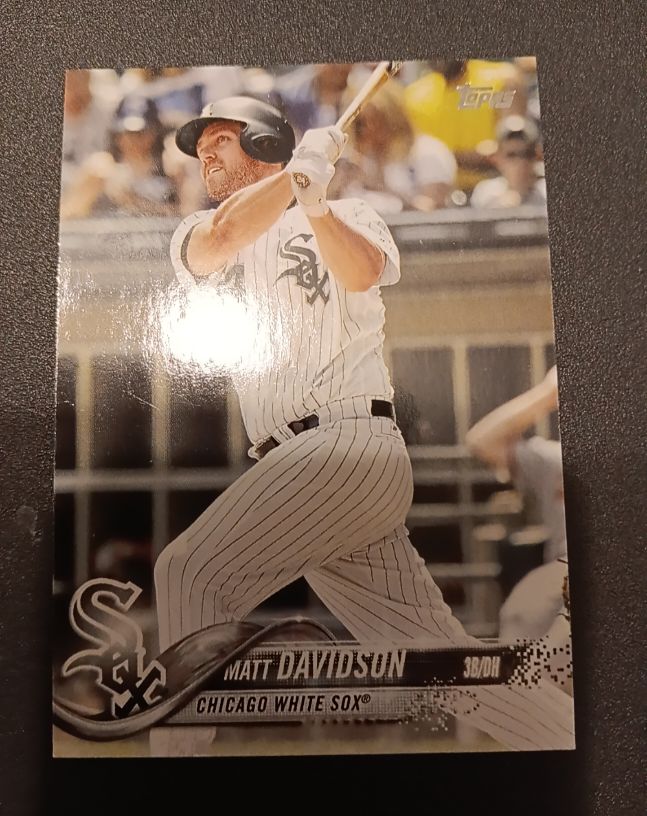 2018 Topps #695 Matt Davidson — front