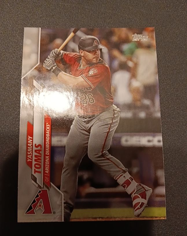 2020 Topps Update #U-30 Yasmany Tomas — front
