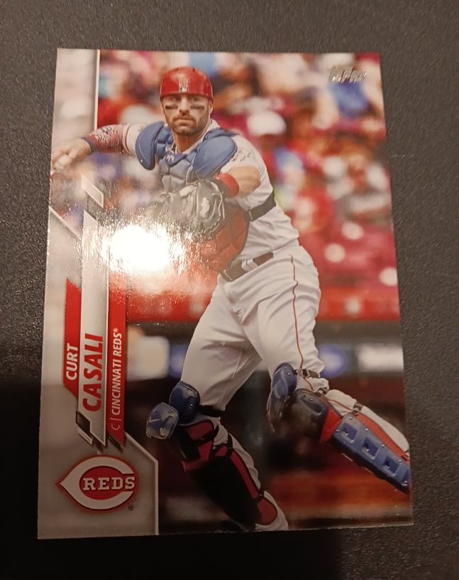 2020 Topps Update #U-31 Curt Casali — front