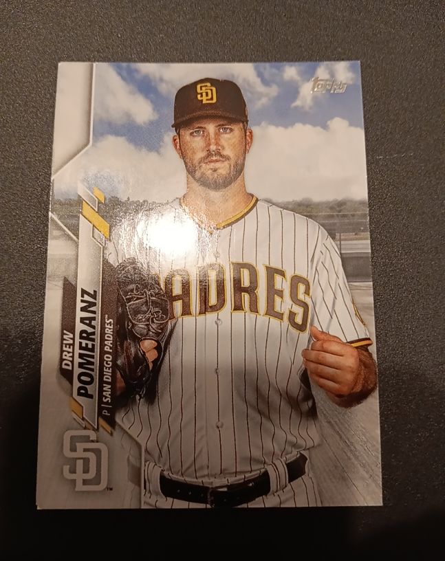 2020 Topps Update #U-32 Drew Pomeranz — front