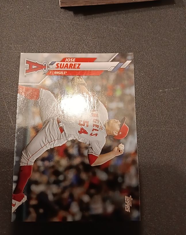 2020 Topps #380 Jose Suarez — front