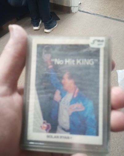 1988 Donruss Nolan Ryan No Hit King — front