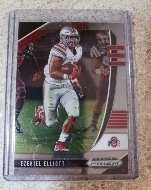2020 Panini Prizm Draft Picks #44 Ezekiel Elliott — front