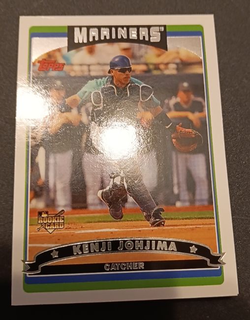 2006 Topps #616 Kenji Johjima — front