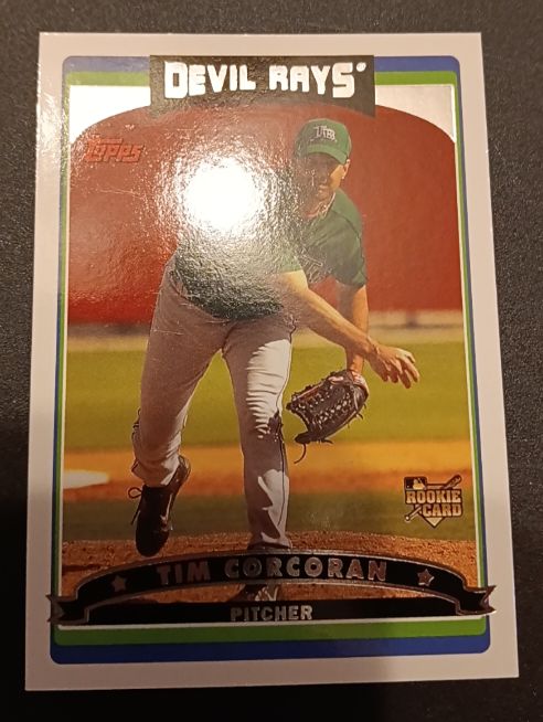 2006 Topps #628 Tim Corcoran Rookie Card — front