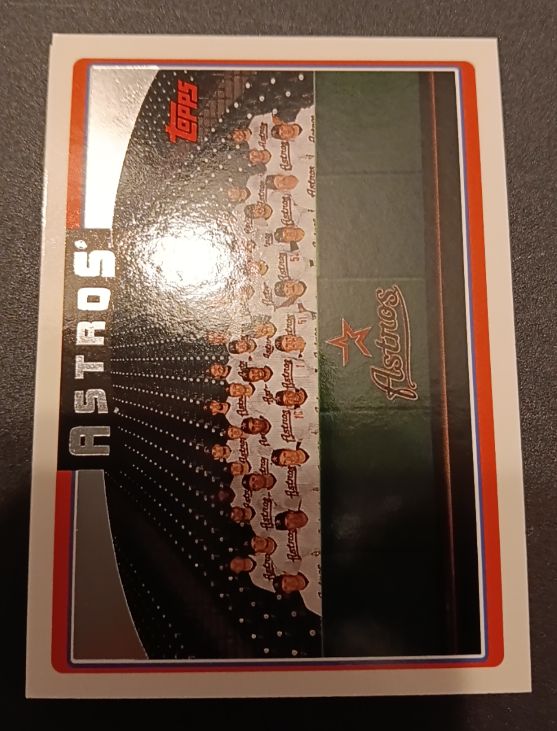 2006 Topps #606 Houston Astros Team — front