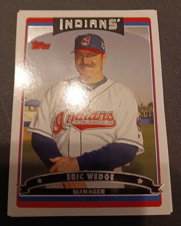 2006 Topps #591 Eric Wedge — front