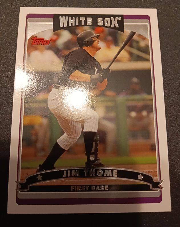 2006 Topps #560 Jim Thome — front