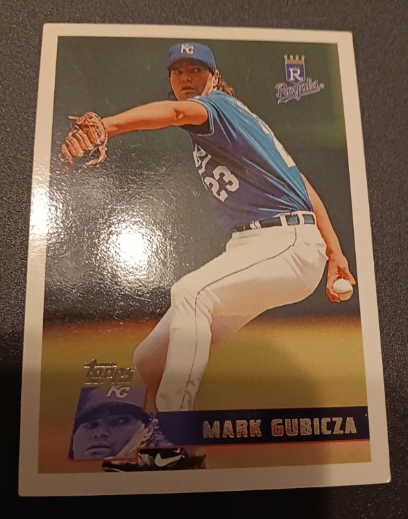 1996 Topps #157 Mark Gubicza — front