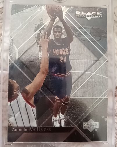 1999-00 Upper Deck Black Diamond #19 Antonio McDyess — front