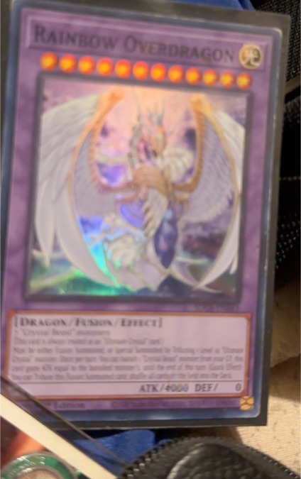 Yu-Gi-Oh! SDCB-EN043 Rainbow Overdragon — front