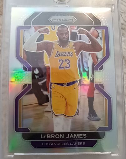 2021-22 Panini Prizm #91 LeBron James — front