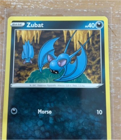2022 Pokémon Sword & Shield Silver Tempest #103 Zubat — front