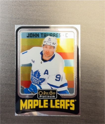 2024-25 O-Pee-Chee Platinum #R14 John Tavares — front
