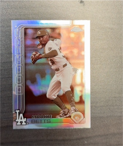 2025 Topps Chrome #50 Mookie Betts — front