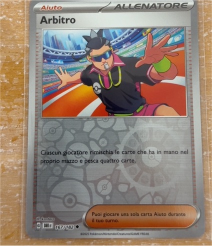 2025 Pokémon SV10: Destined Rivals #167 Judge — front