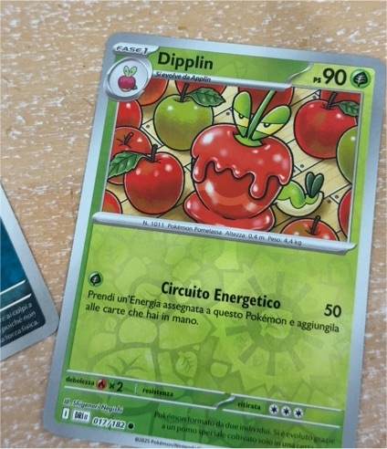 2025 Pokémon SV10: Destined Rivals #017 Dipplin — front