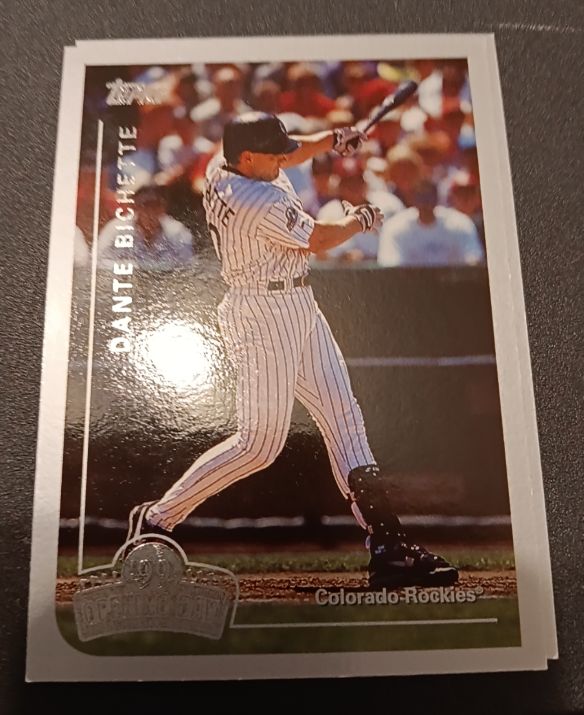 1992 Topps #49 Dante Bichette — front