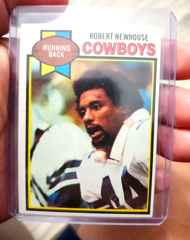 1979 Topps #252 Robert Newhouse — front