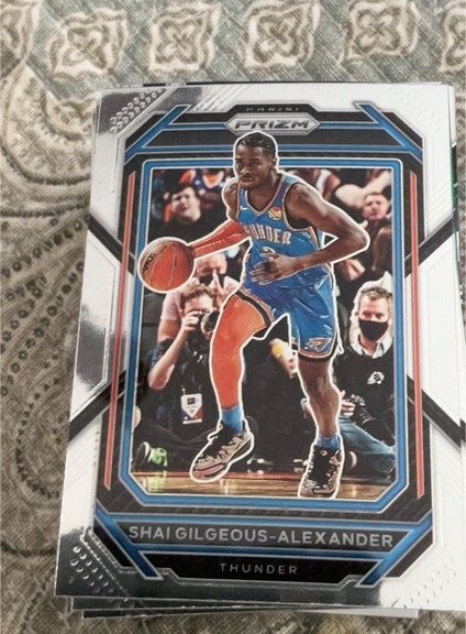 2022-23 Panini Prizm #64 Shai Gilgeous-Alexander — front