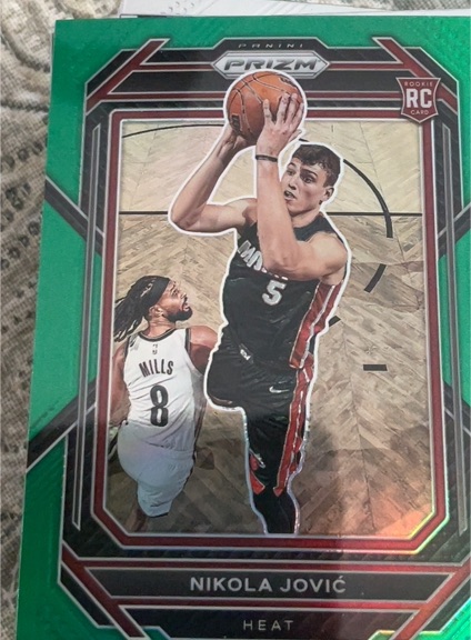 2022-23 Panini Prizm #236 Nikola Jović — front